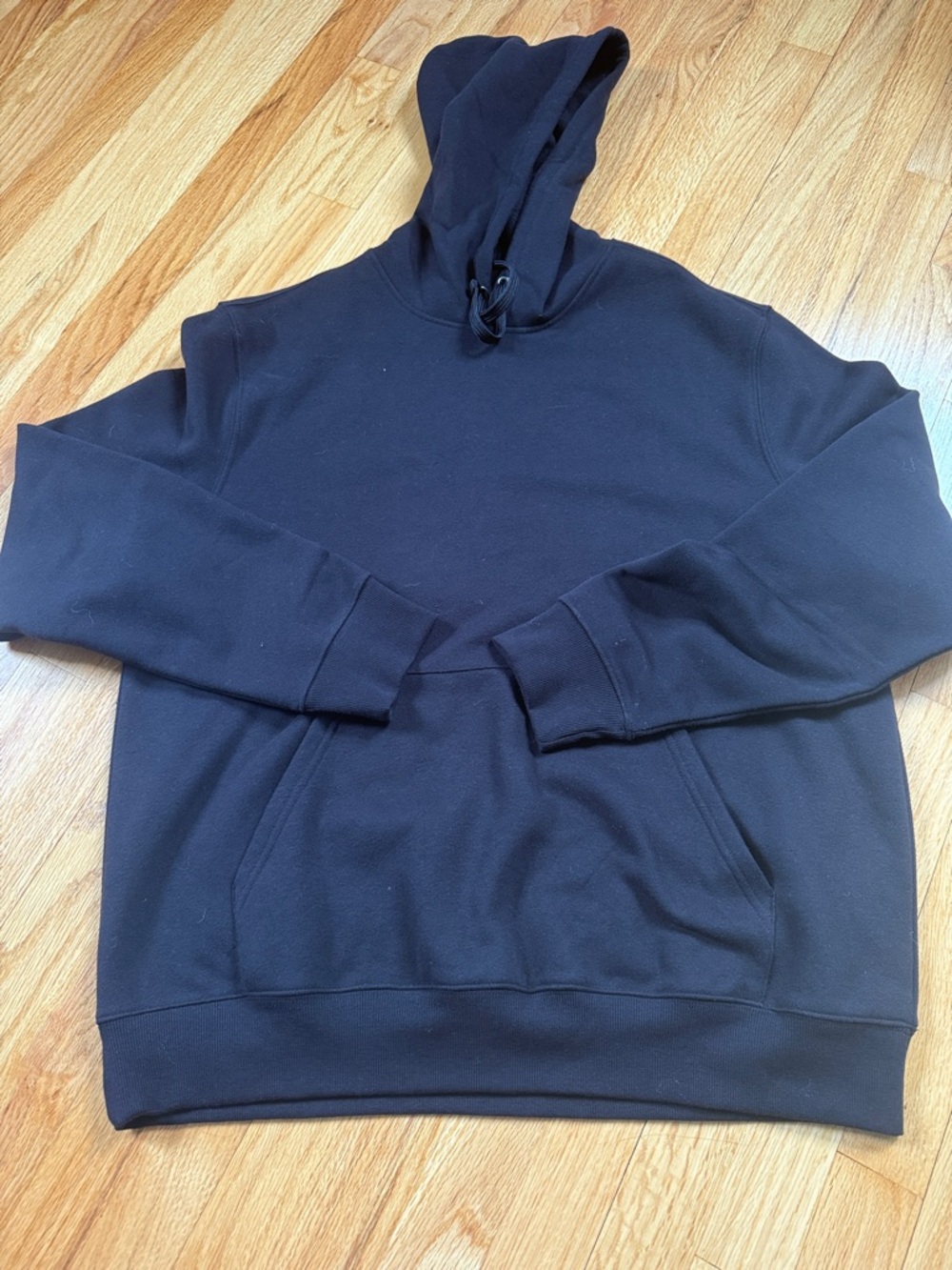 Men’s Large Tek Gear Black Ultrasoft Fleece Hoodie